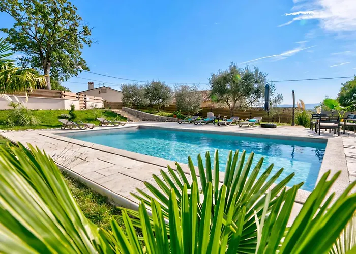 Valentina - Luxurious For 9 People With Xxl Pool And Whirpool Bribir (Primorje-Gorski Kotar)